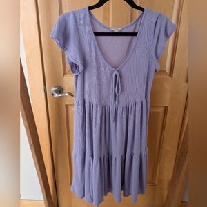 See You Monday Lavender Mini Dress